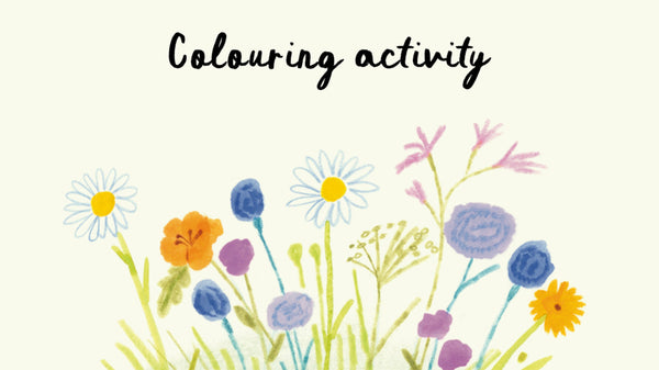 How to Grow a Garden: colouring sheet