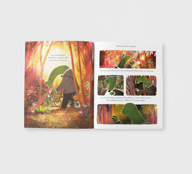 The Dinosaur Next Door paperback edition