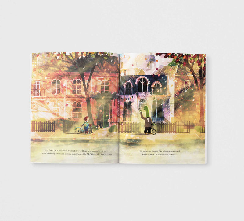 The Dinosaur Next Door paperback edition
