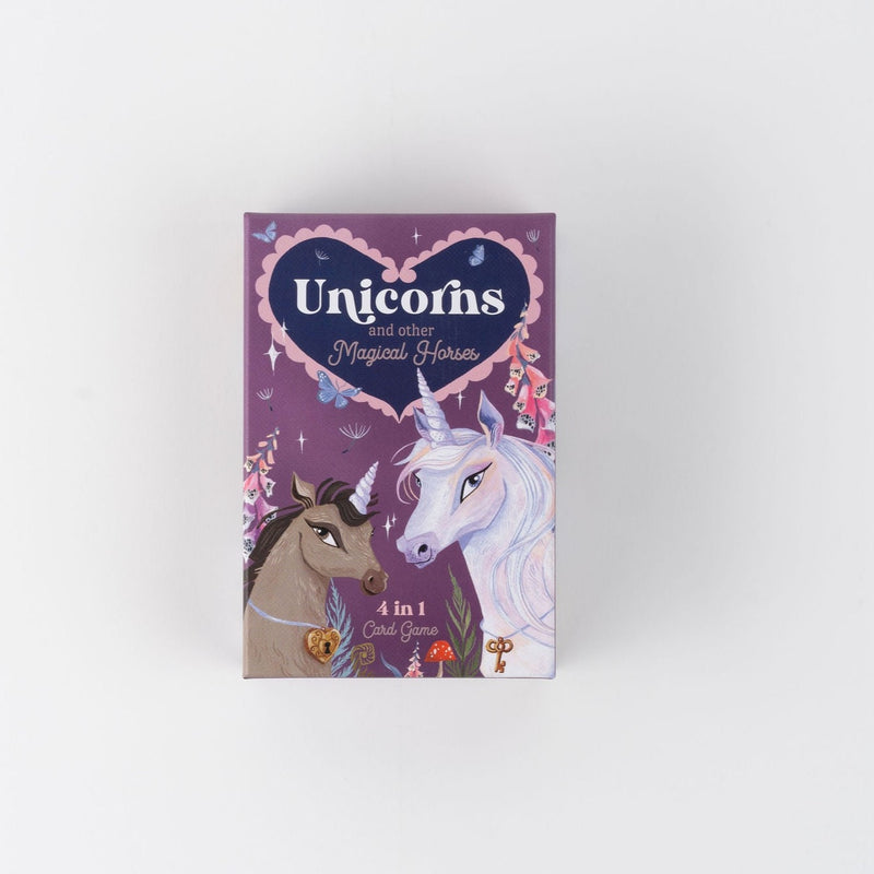 Unicorns & Other Magical Horses: 4 in 1 Card Game