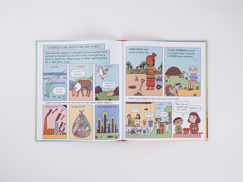 Scientists Are Saving the World! (So Who is Working on Time Travel?) - Hardback Edition